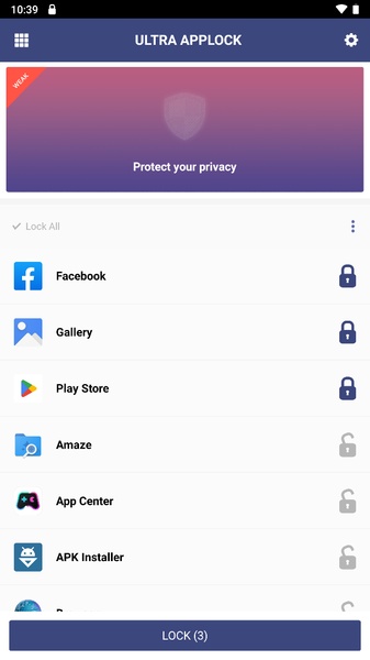 Ultra Applock - Preview 1