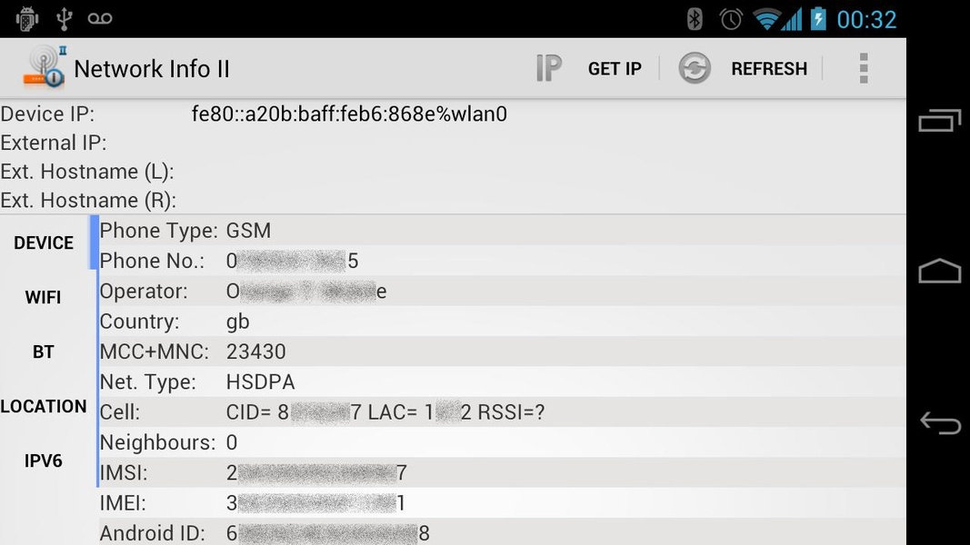 Network Info II - Preview 1