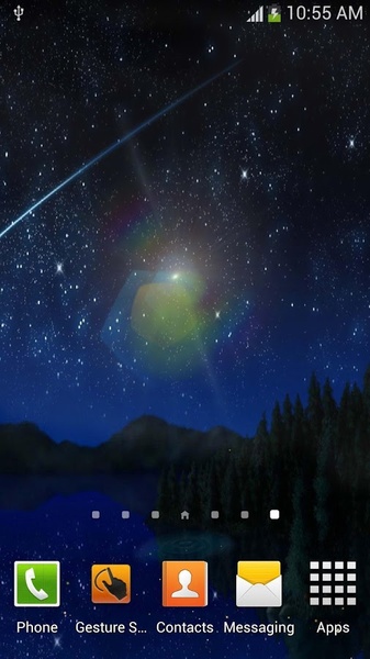 Meteors star firefly live wallpaper - Preview 3