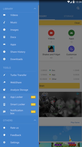 Ace File Manager - Preview 1