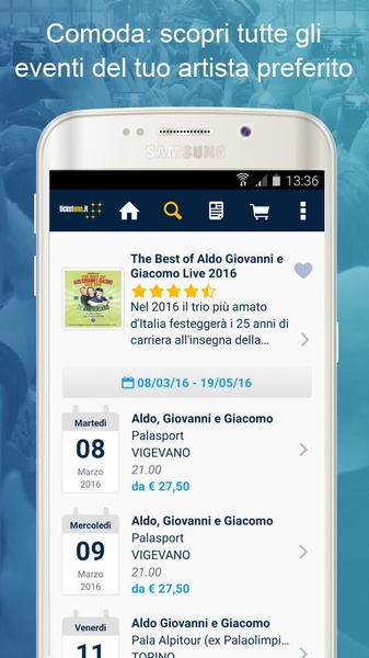 TicketOne - Preview 6