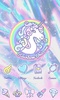 Rainbow Unicorn GO Theme screenshot 3