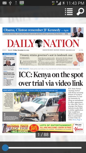 Safaricom Daily Nation Reader - Preview 3
