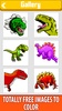 Dinosaurs Color Pixel Art Draw screenshot 9