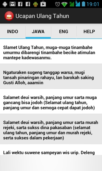 Ucapan Ulang Tahun - Preview 2