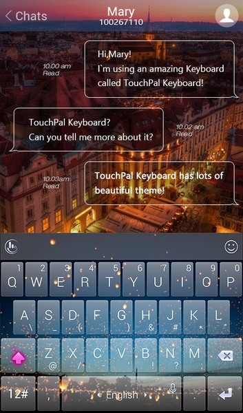 Love Journey TouchPal Theme - Preview 4