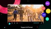 Tik-Toe Video Player -All Format Media Player 2020 screenshot 1