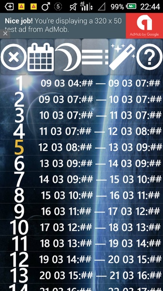 Lunar Calendar Lite - Preview 9