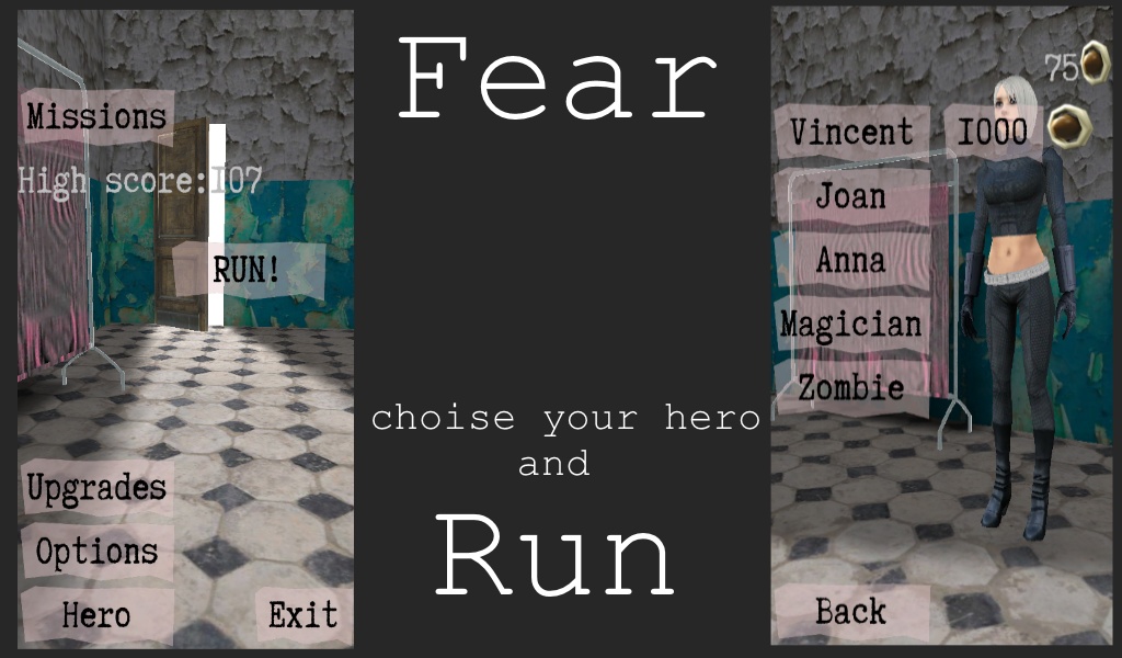 Fear Run 3D - Preview 1