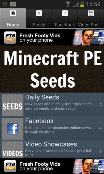 Minecraft PE Seeds - Preview 3