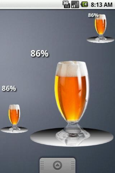 Free Beer Battery Widget - Preview 2