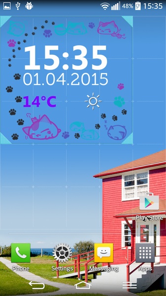 Kitty Weather Clock - Preview 4