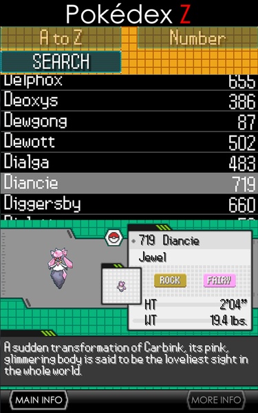 Pokedex Z - Preview 3