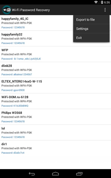 Wi-Fi Password Recovery - Preview 5