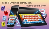 SlideIT Smarties candy skin screenshot 5
