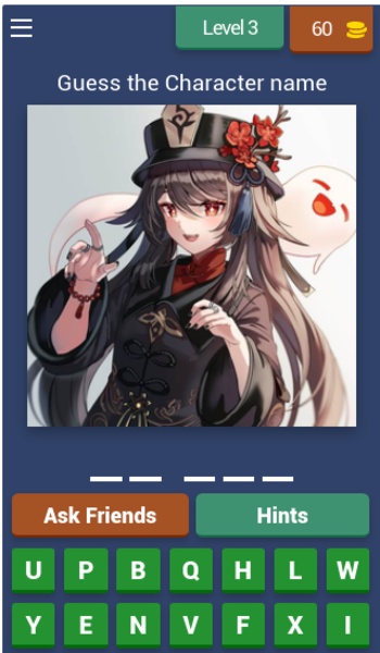 Genshin impact Quiz - Preview 1