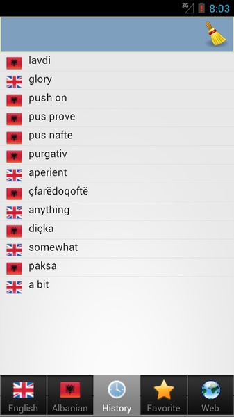 Albanian best dict - Preview 5