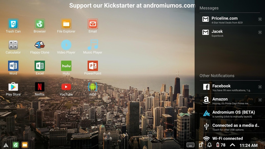 Andromium OS - Preview 4