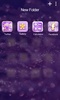 Luxury Purple GOLauncher EX Theme screenshot 2
