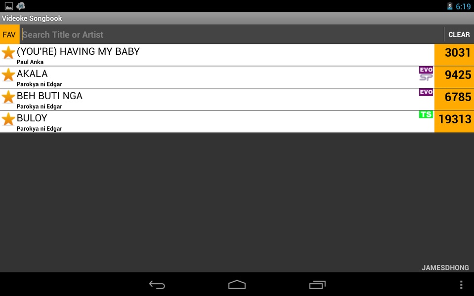 Videoke Songbook - Preview 1