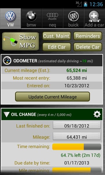 Car Maintenance Reminder Lite - Preview 10