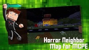 Horror Neighbor Map for MCPE screenshot 3