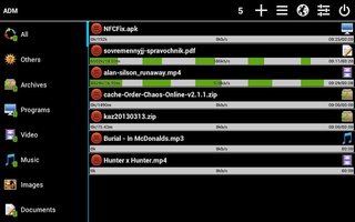 Advanced Download Manager for Android 1