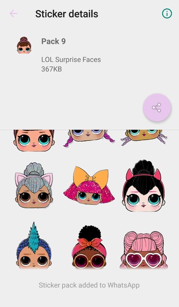 LoL Surprise Stickers For Whatsapp - WAStickerApps - Preview 4