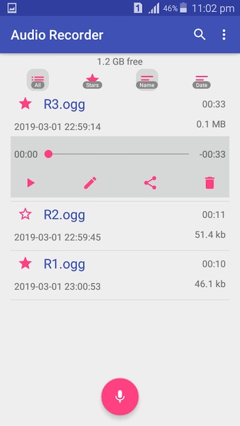 Mp3 Audio Music Recorder 2019 - Free Record - Preview 3