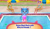 Baby Kitty Swimming Pool Party screenshot 16