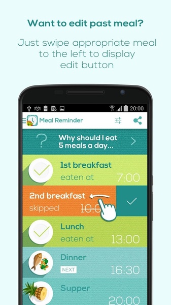 Meal Reminder - Preview 3