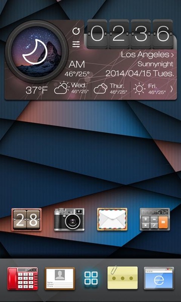 Coolight GO Launcher Theme - Preview 6