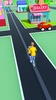 Paper Delivery Bicycle Rush 3D screenshot 1
