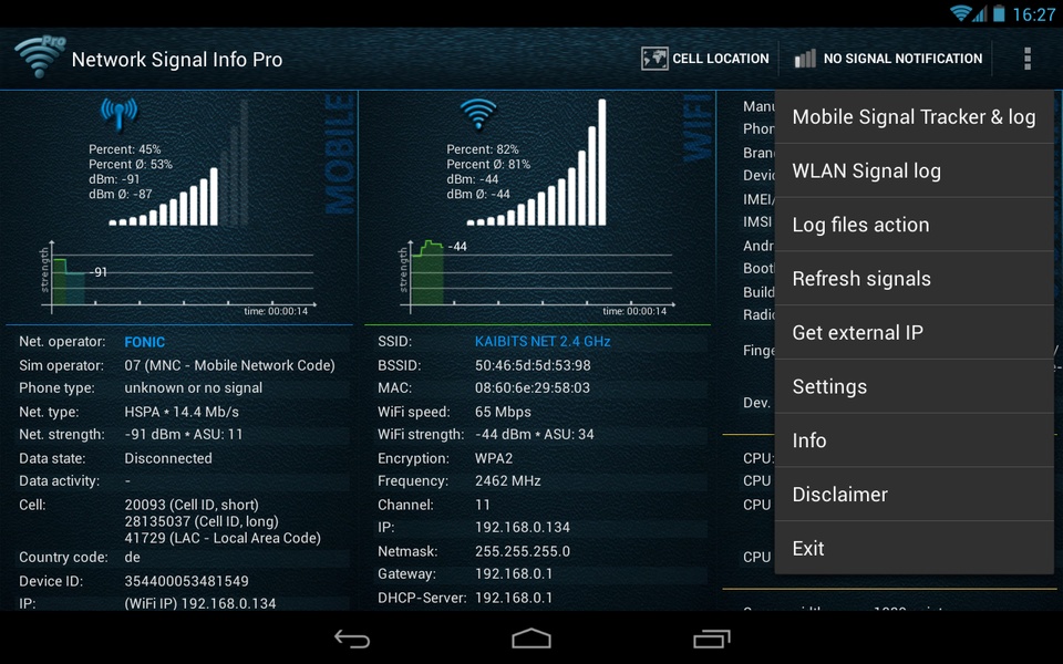 Network Signal Info - Preview 9