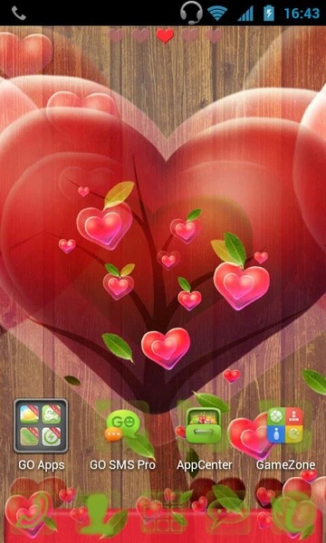 Fabulous Hearts Launcher Theme - Preview 2