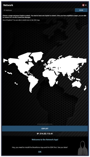vHackOS - Mobile Hacking Game - Preview 2