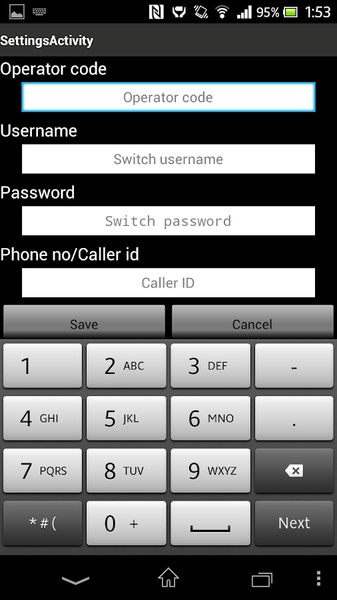 mTelDialer - Preview 2