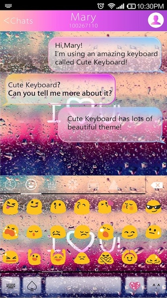 Color Rain Keyboard - Preview 4
