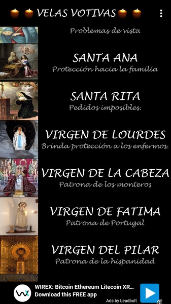 Velas votivas - Preview 1