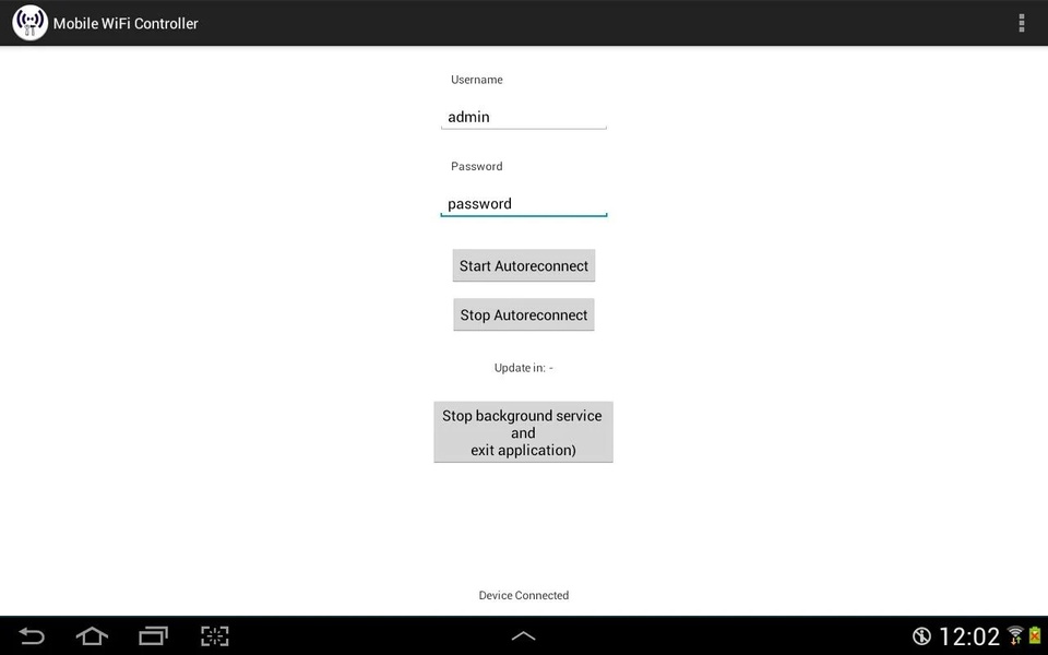Mobile WiFi Controller - Preview 1