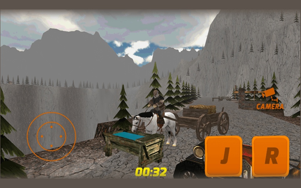 Farmer Riding Horse - Preview 3