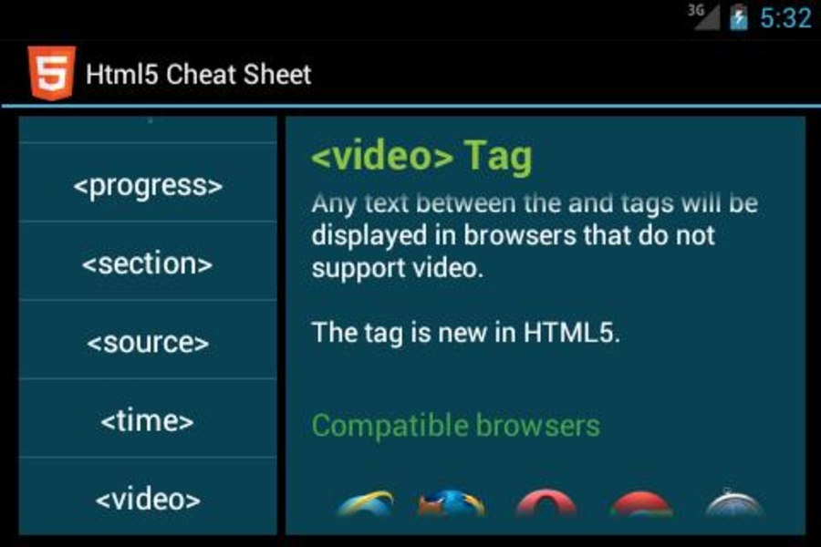 Html5 Cheat Sheet - Preview 1