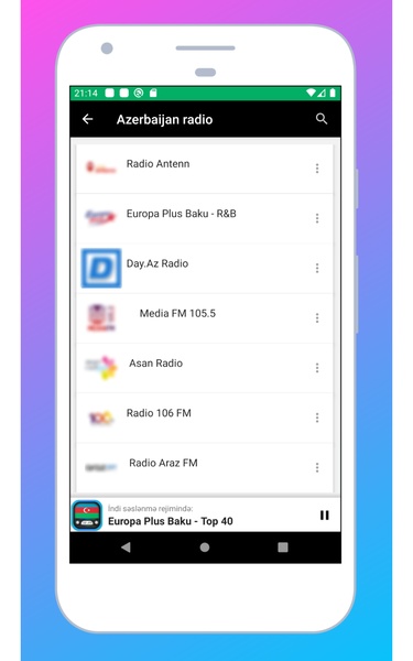 Radio Azerbaijan FM Online: Radios Stations AM FM, Azeri Music and News Free - Preview 3