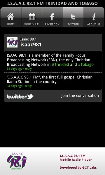 ISAAC 98.1 FM - Preview 1