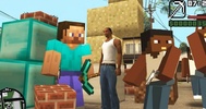 SA GTA in Minecraft PE screenshot 5