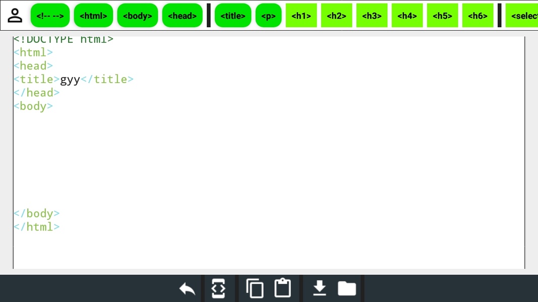 html programme - Preview 1