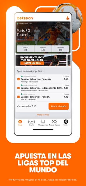 Betsson app