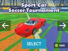 Sport Car Soccer Tournament 3D screenshot 3