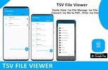 TSV File Viewer screenshot 1
