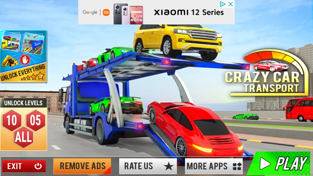 Crazy Car Transport Truck - Preview 1